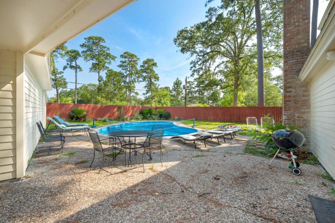 Pool Oasis Games Wifi Bbq Yard Sleep 16 Vila Houston Exterior foto